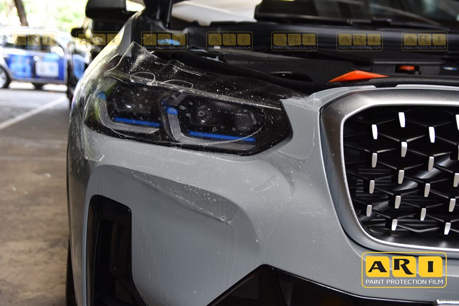 Dán PPF đèn xe + cột AB cho BMW X4
