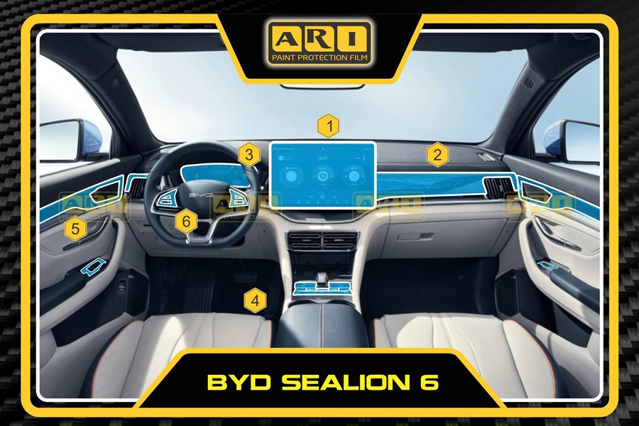 Dán PPF nội thất BYD Sealion 6