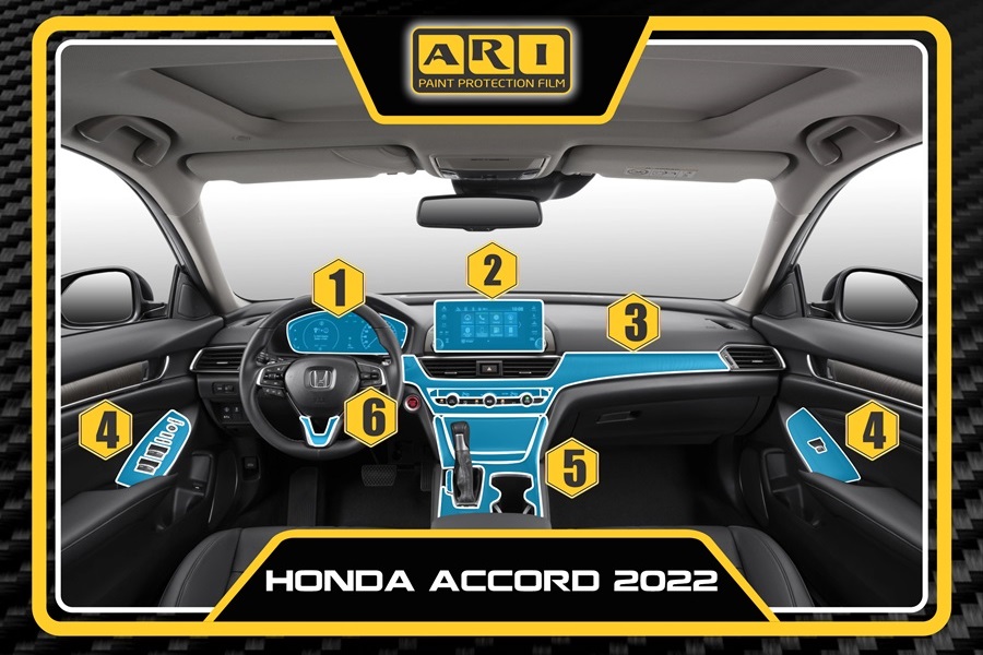 Dán PPF nội thất Honda Accord 2022