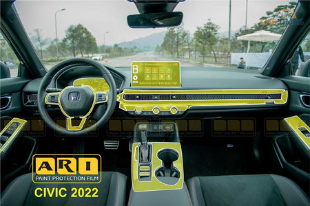 Dán PPF nội thất Honda Civic 2022