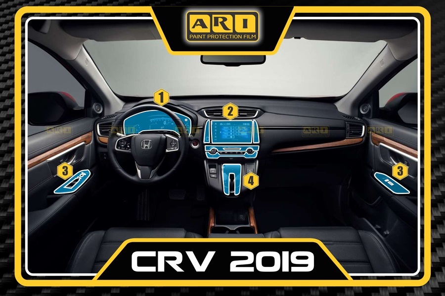 Dán PPF nội thất Honda CRV 2019