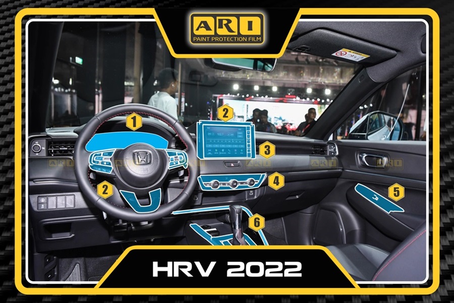 Dán PPF nội thất Honda HRV 2022
