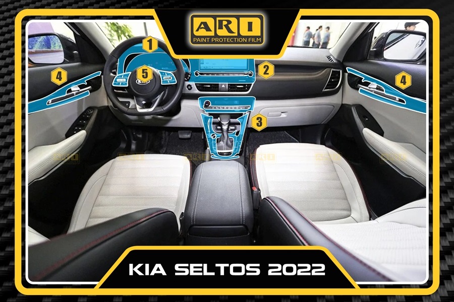 Dán PPF nội thất Kia Seltos 2022
