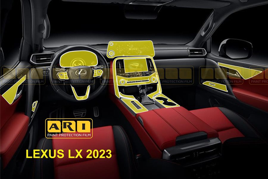 Dán PPF nội thất Lexus LX 2023