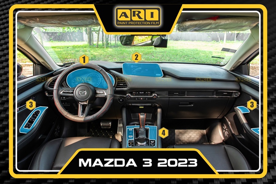 Dán PPF nội thất Mazda 3