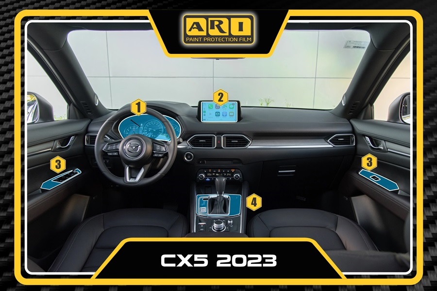 Dán PPF nội thất Mazda CX5