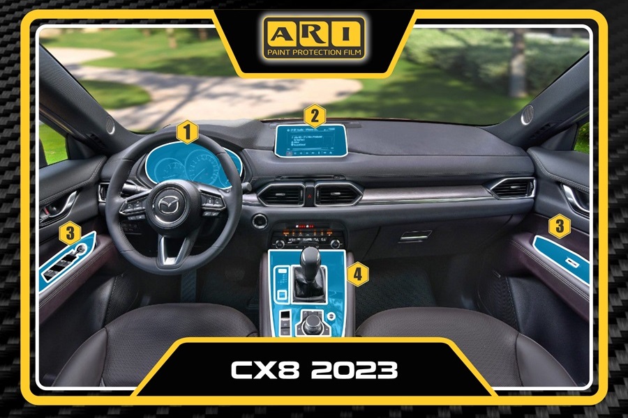 Dán PPF nội thất Mazda CX8
