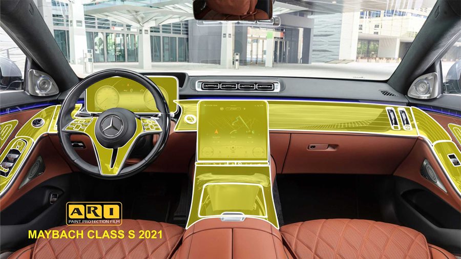 Dán PPF nội thất Mercedes Maybach S-Class 2021