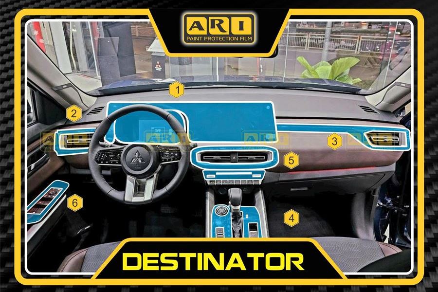 Dán PPF nội thất Mitsubishi Destinator