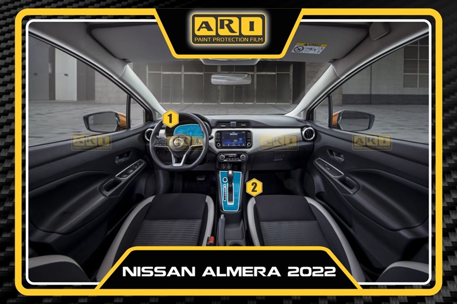 Dán PPF nội thất Nissan Almera