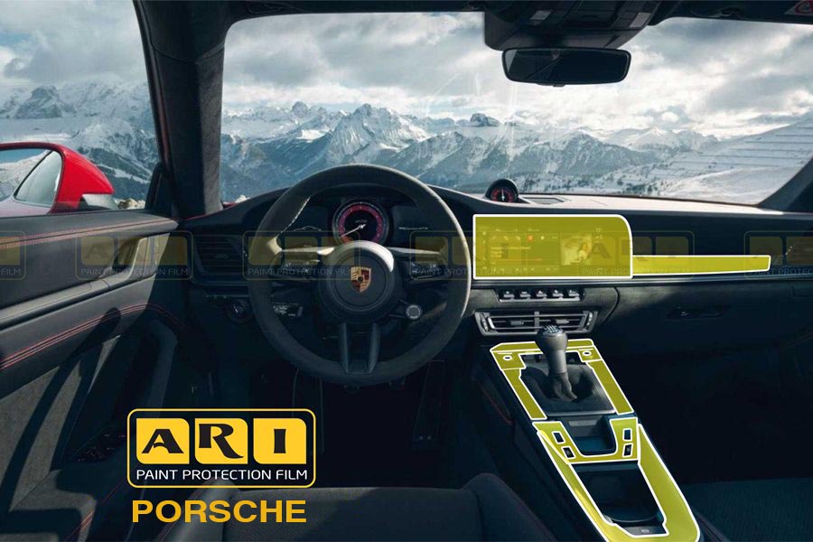 Dán PPF nội thất cho các dòng xe Porsche - Phim PPF ARI