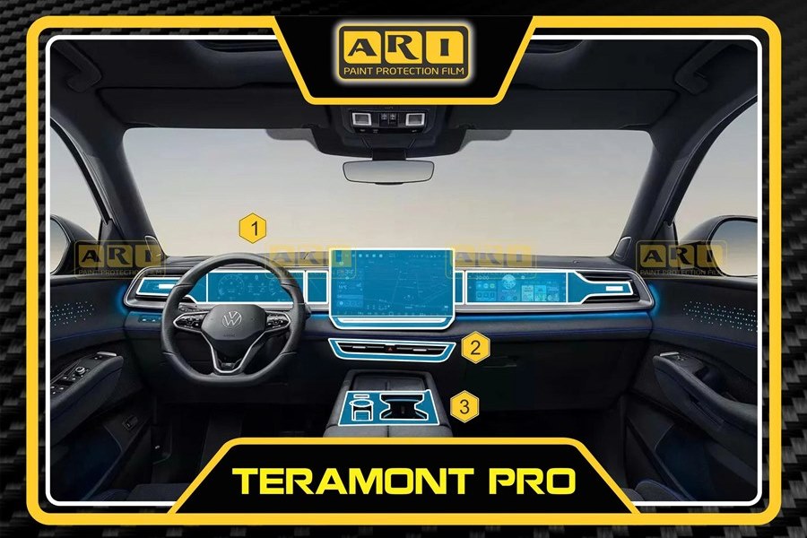 Dán PPF nội thất Teramont Pro