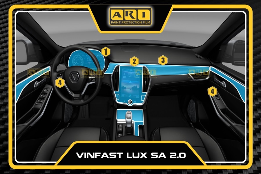 Dán PPF nội thất VinFast Lux SA2.0