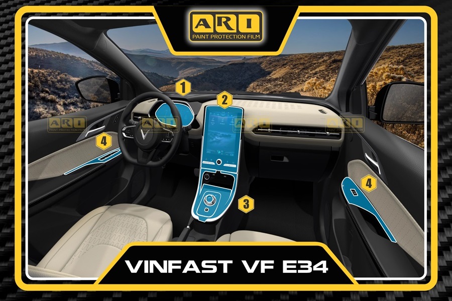 Dán PPF nội thất VinFast VF e34
