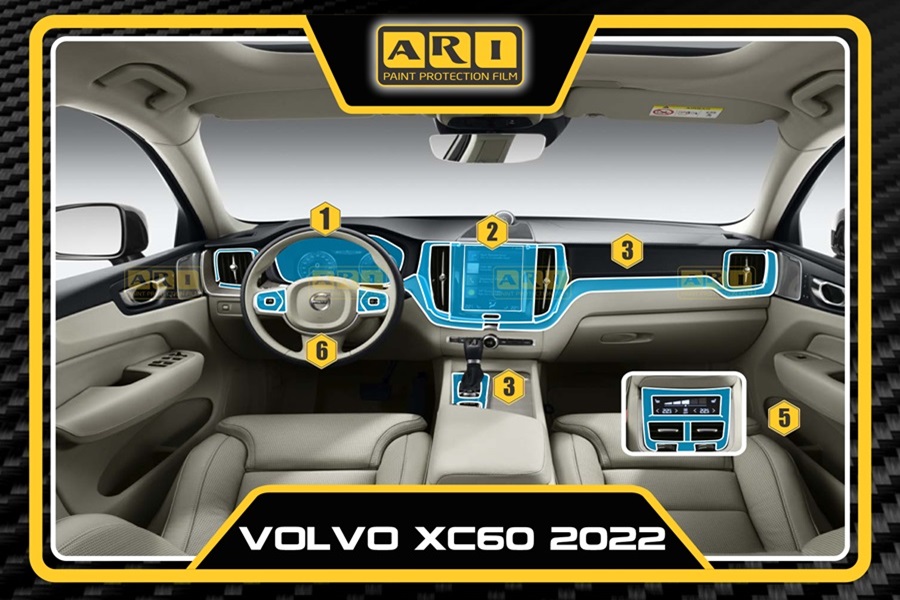 Dán PPF nội thất Volvo XC60 2022