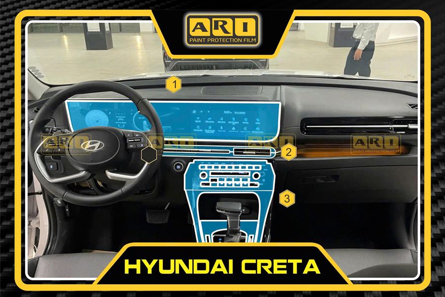 Dán PPF nội thất Hyundai Creta