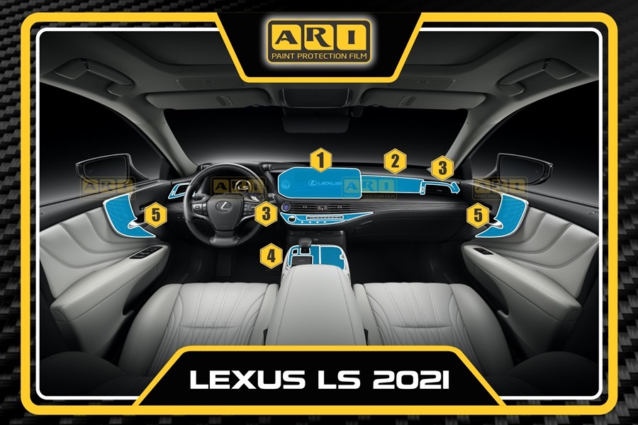 Dán PPF nội thất Lexus LS