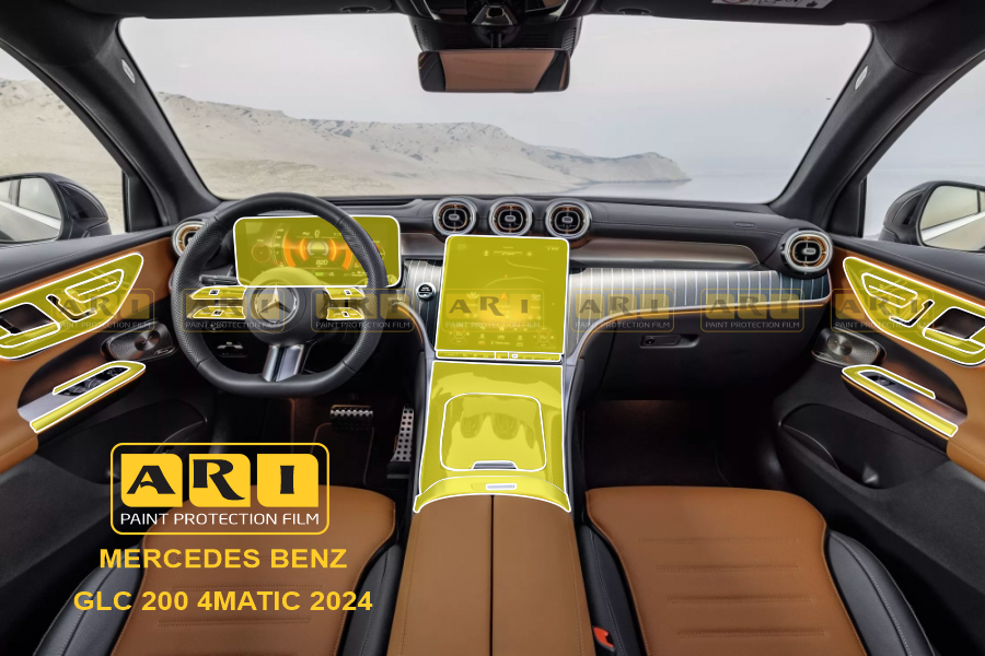 Dán PPF nội thất Mercedes GLC 200 4MATIC