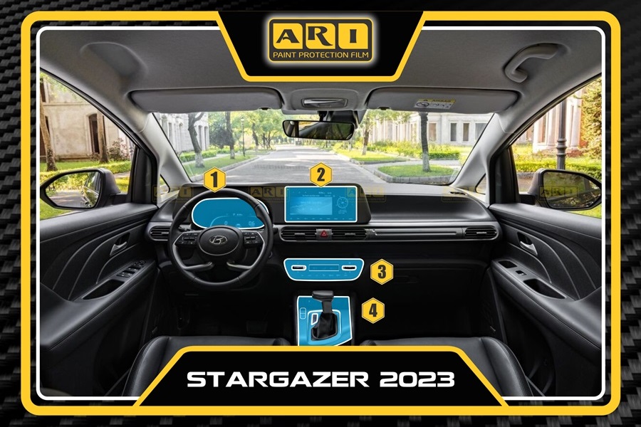 Dán PPF nội thất Hyundai Stargazer 2023