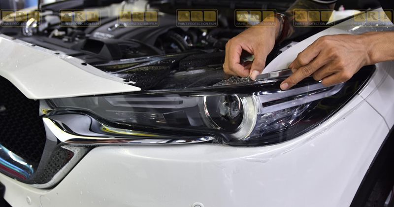 Dán PPF ô tô, nội thất, đèn pha, cột BC tại Gò Vấp