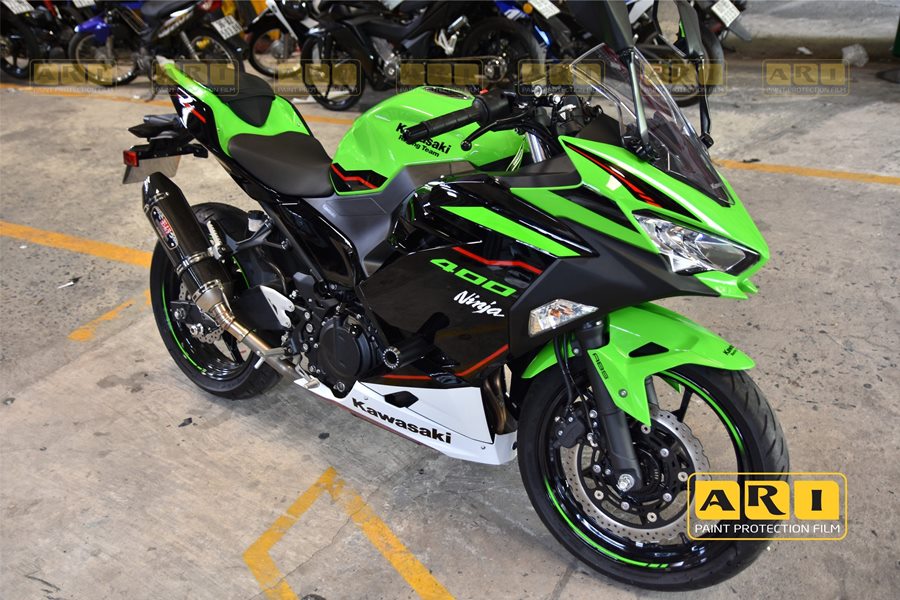 Dán Ppf Xe Moto Kawasaki Ninja 400 - Có Khả Năng Chống Trầy Xước