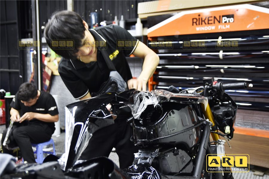 Dán PPF xe Moto Yamaha R3