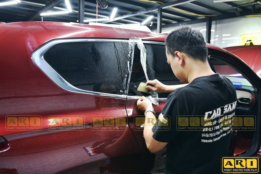 Hyundai SantaFe dán Film PPF ARI - Phương án bảo vệ các chi tiết ngoại thất ấn tượng