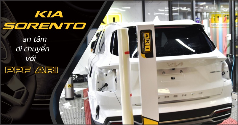 Dán PPF xe KIA SORENTO. Đỉnh cao bảo vệ sơn xe