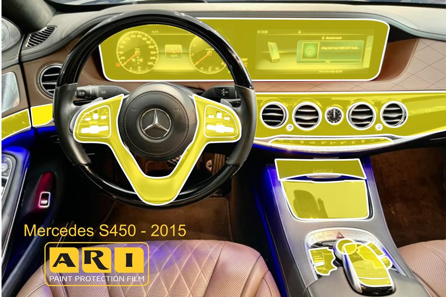 PPF nội thất dòng Mercedes - S450 2015