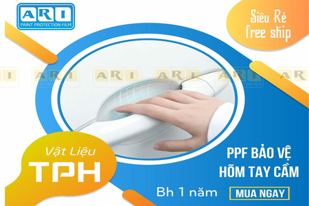 PPF dán tay nắm - hõm cửa ô tô TPH