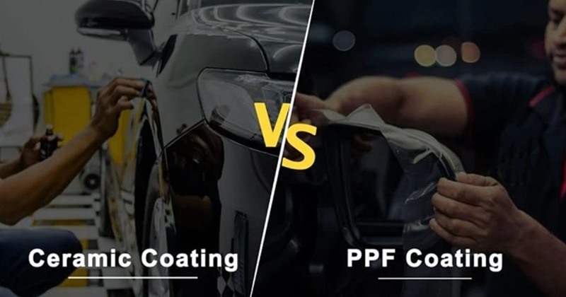 Sự khác biệt giữa phim PPF và phủ Ceramic - Gợi ý gói bảo vệ sơn tối ưu